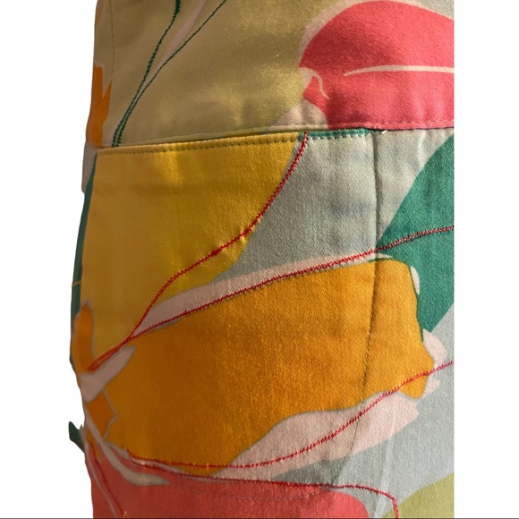 Talbots Petites (2) Stretch Floral Pencil Skirt - Picture 5 of 9